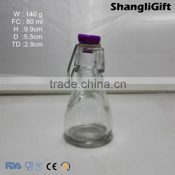 The Soy Sauce Bottles 80ml Taper Glass Bottle For Restaurant photo-3
