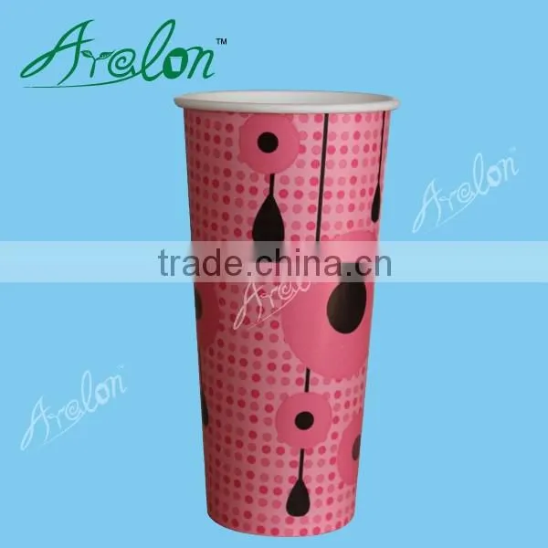 Double Poly Coated Cold Drink Paper Cups for Juice