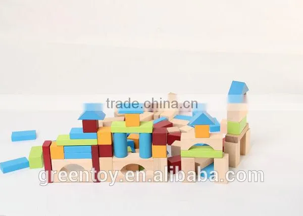 Wood Blocks Building Toy Educational Toys Wooden Castle photo-3