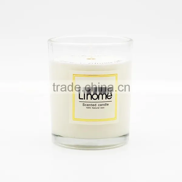 Personalized Scented Natural Soy Wax Candle in Glass Jar Can Custom Sticker ,printing Logo and Packaging Box and Glass Jar Size Supplier's Choice photo-2