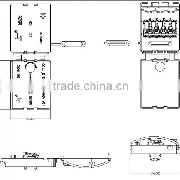 New Design 5 Way Cable Junction Box With Quick Connector photo-4