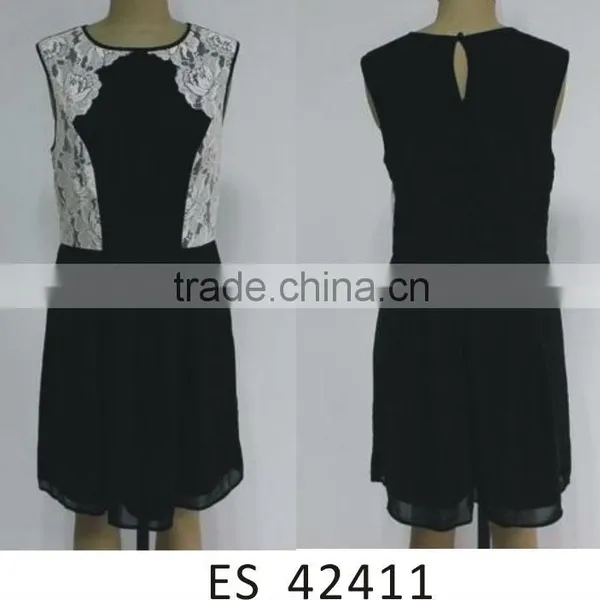 Ladies' Chiffon Sleeveless Dance Dress