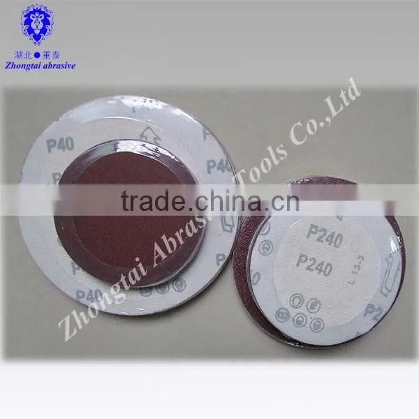 Good Quality Manfacture OEM Round Sand Paper With Hook and Loop photo-2
