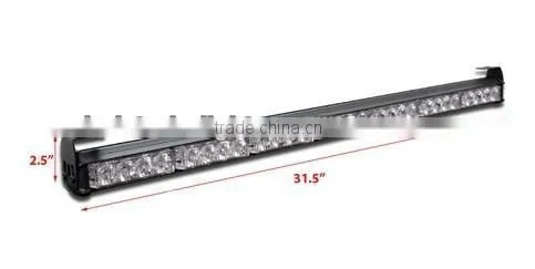 31.5" LED Traffic Advisor 7 Modes Emergency Hazard Strobe Light Bar LED Emergency Flash Strobe Warning Light Bar photo-3