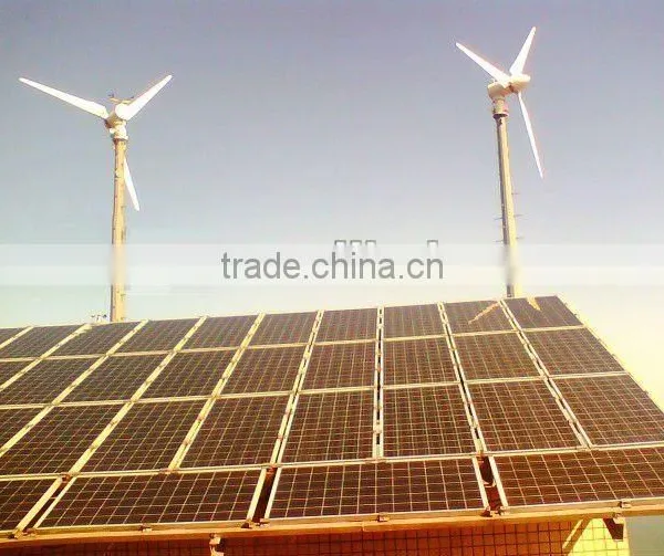 Good Quality 5KW Wind and Solar Hybrid System/hybrid Solar Wind Power Generator photo-2