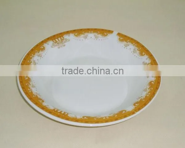 Cheap Porcelain Edge Fold Dinner Plate for India and Africa Market photo-2