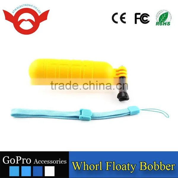Floaty Bobber With Strap and Screw for Gopro Hero 3+/3/2/1, Yellow & Orange photo-4