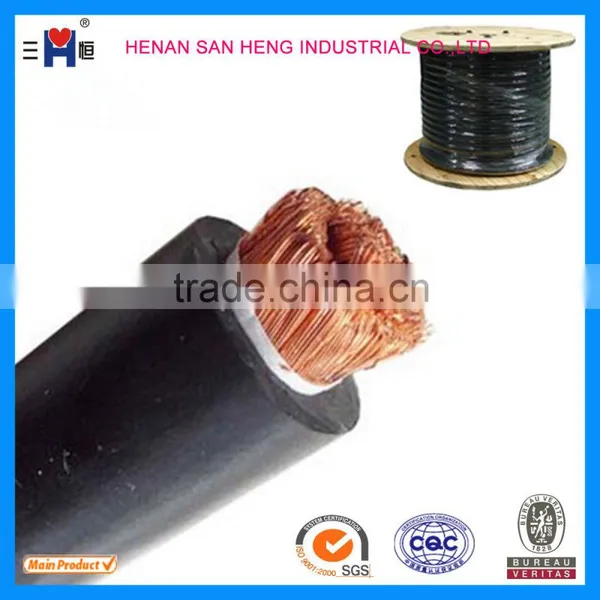 Rubber Sheathed Copper Black Welding Cable photo-5