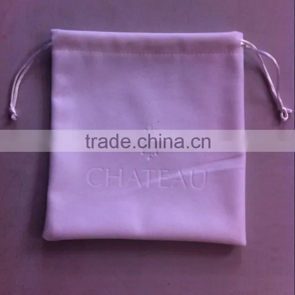 Custom Luxury Custom Embossed Velvet Pouch photo-2