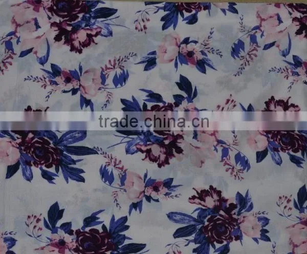 Top Quality RAYON VISCOSE VOILE 60*60 90*88 Print Garment Fabric photo-2