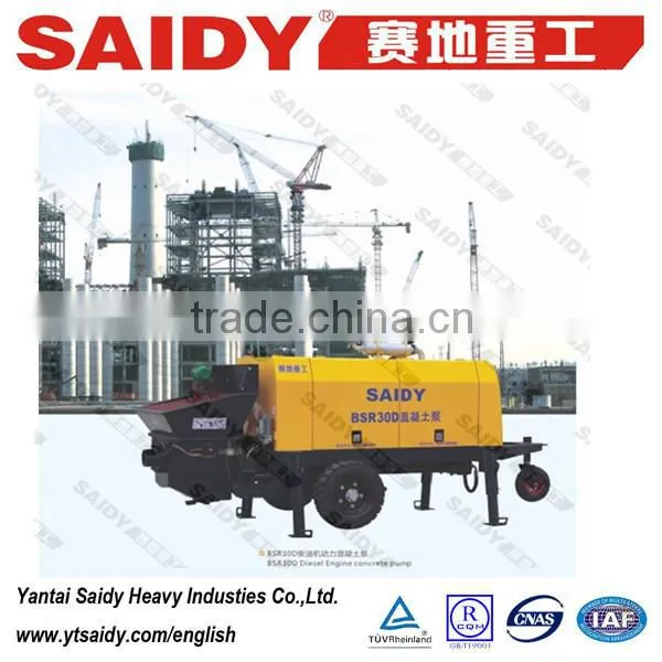 Middle Diesel 48m3/h Concrete Mixer and Pump ,cement Mixer Pump /concrete Pump With Mixer