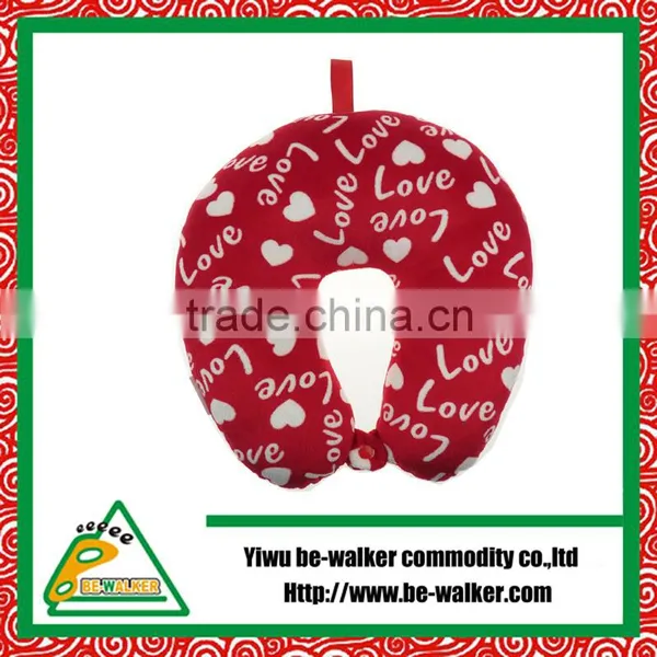 2016 New Neck Pillow With Button and Hangers And Massage Pillow With PP Cotton