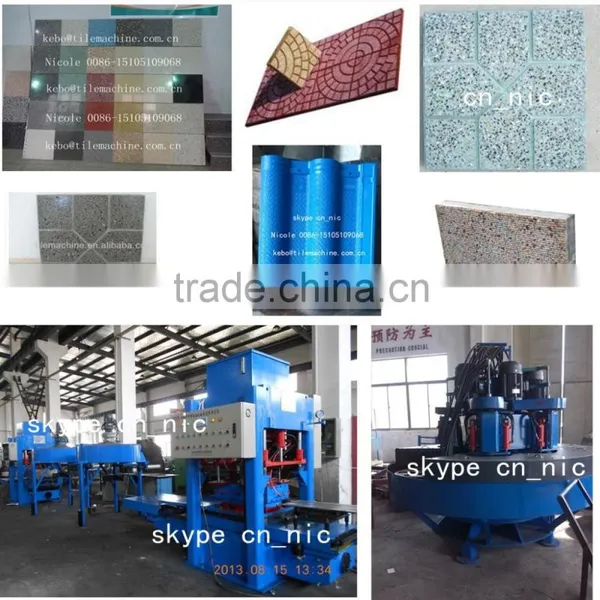 KB125E Terrazzo Machine/Terrazzo Making Machine Near to Zhejiang