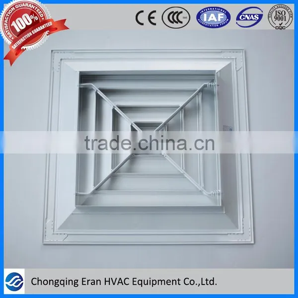HVAC Aluminium Square Ceiling Air Diffuser for Ventilation photo-2