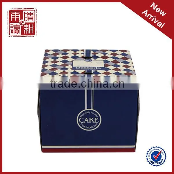 Manufacturer Custom Handmade Clear Plastic Cake Box photo-2