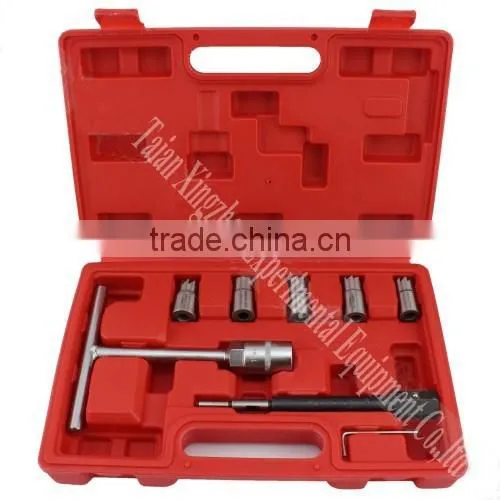 7 pics diesel engine injector seat cutter tools set