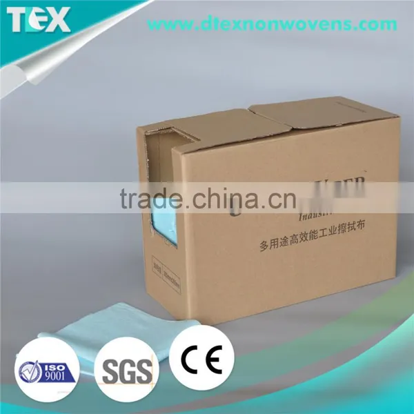 30cm*35cm 1/4 Folded Industrial Clean Wiper Similar to Sontara photo-5