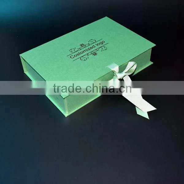 High End Custom Green Wedding Dress Boxes uk Wholesale photo-4