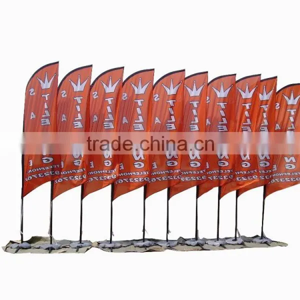 Flying Advertising Feather Sharp Flag Banner Beach Flag photo-4
