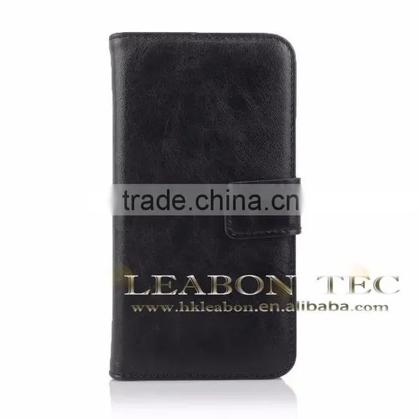 China General Mobile Discovery Case Mobile Phone Leather Case Black Wallet Phone Case photo-5