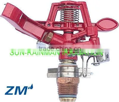 1/2"Part or Full Circle Agriculture Irrigation Metal Impact Sprinkler photo-2