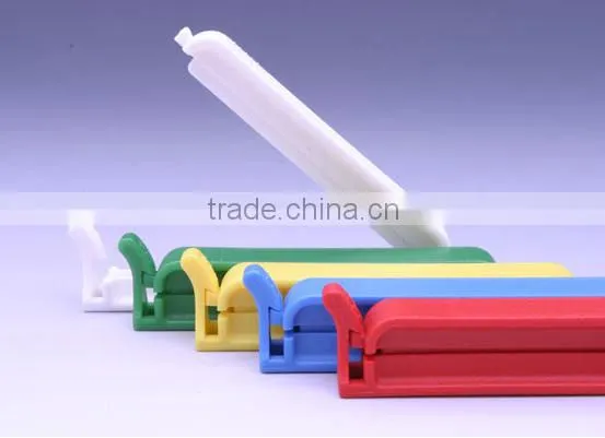 CP70 70mm Sealing Length PP Material Logo Print Promotional Plastic Tomato Clip photo-3