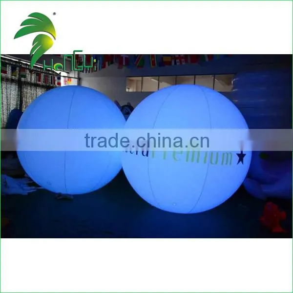 Customized Logo Printing Inflatable Lighting Balloon With Led Light photo-3