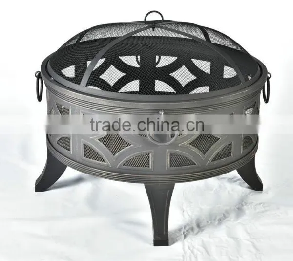 26" Diamond Steel Fire Pit