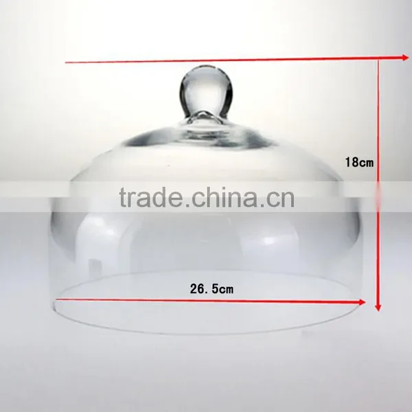 High Quality Glass Cloche for Cake/cream/cake/flower photo-6