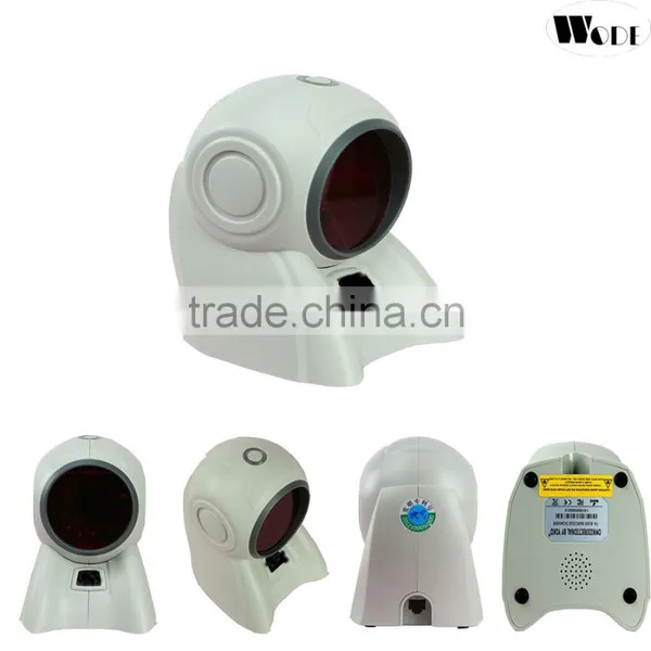 1D Laser Automatic Omni Directional Handfree Barcode Scanner Table Barcode Scanner photo-3