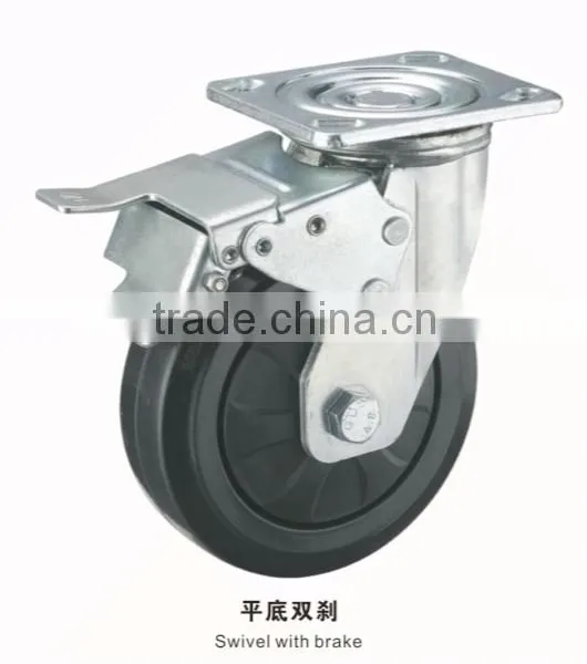 6inch Trolley Wheel,folding Wagon With Rubber Wheels photo-3