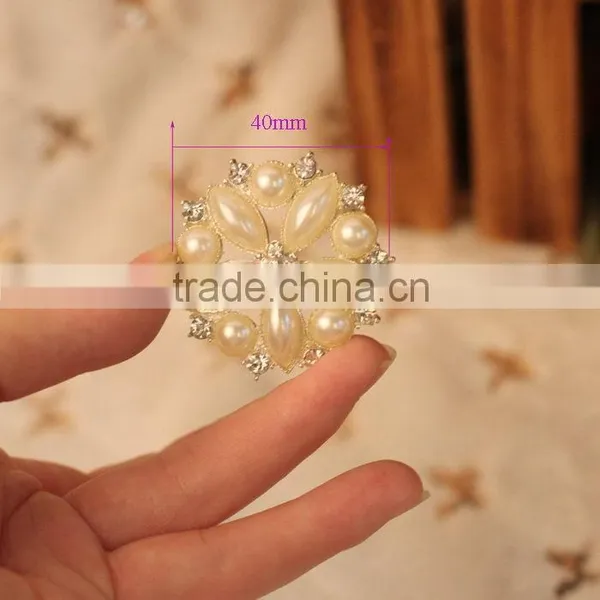 Updated Exported Large Rhinestone Brooch for Wedding photo-3
