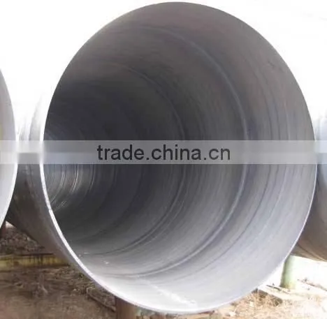 Thin wall carbon welded spiral steel pipe
