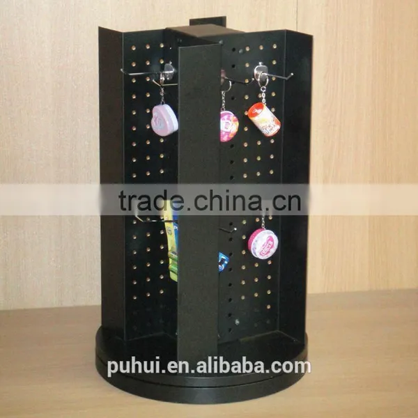 Elegant Four Sided Spinning Pegboard Display photo-6