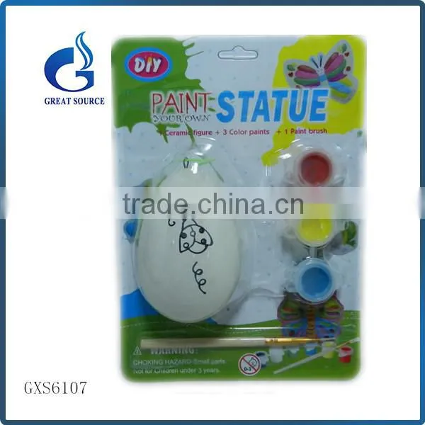 Paint By Yourself Kids' Best Intelligent Gift DIY Ceramic Easter Egg photo-6