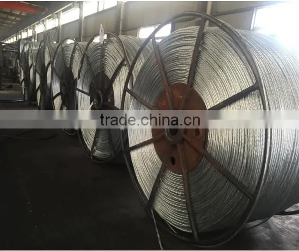 1.68mm/1.93mm/2.67mm/3.09mm/3.37mm/3.66mm Galvanized Steel Core Wire for ACSR Conductor photo-2