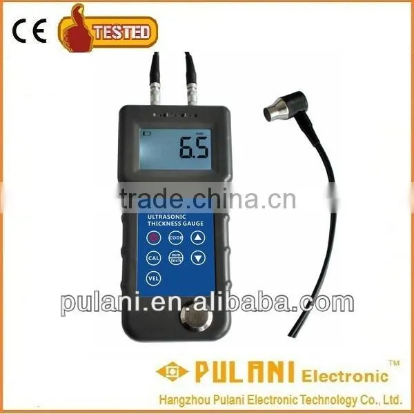 Ultrasonic Test Gauge Equipment for Metal / Steel / Plastick Pipe Thickness