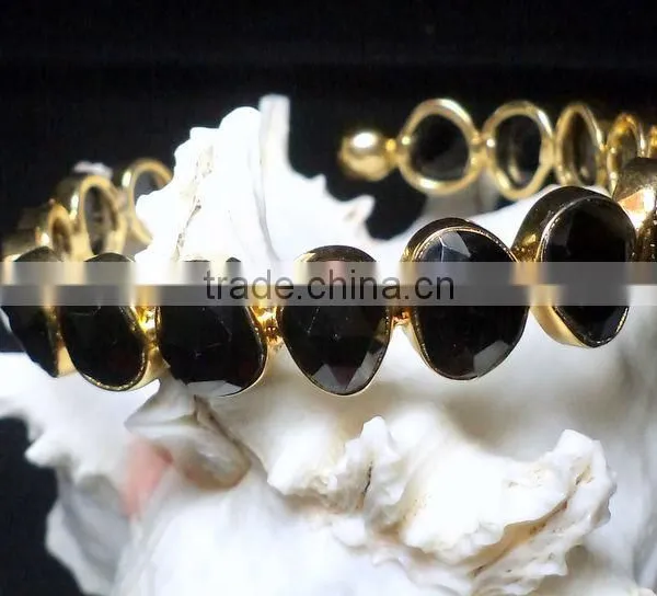 Turqioise Vermeil Gold Plated Sterling Silver Bangle, Gold Plated Bangle, Turquoise Bangle photo-5