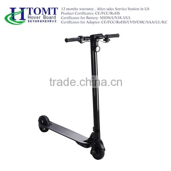 China Htomt Folding Mobility Scooter Carbon Electric Scooter Light Weight Electric Scooter photo-4