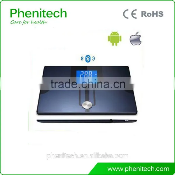 Bluetooth Body Fat Scales With Blue Backlight LCD Dispaly for Household photo-2