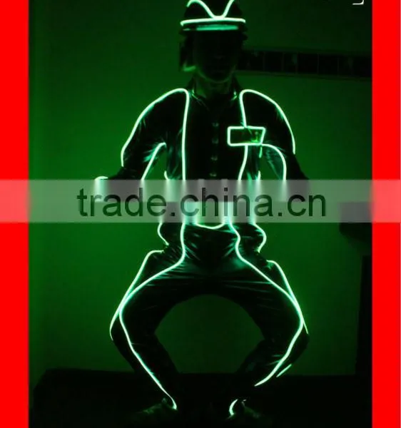 Tron Costume Fiber Optic, Not EL Wire photo-2