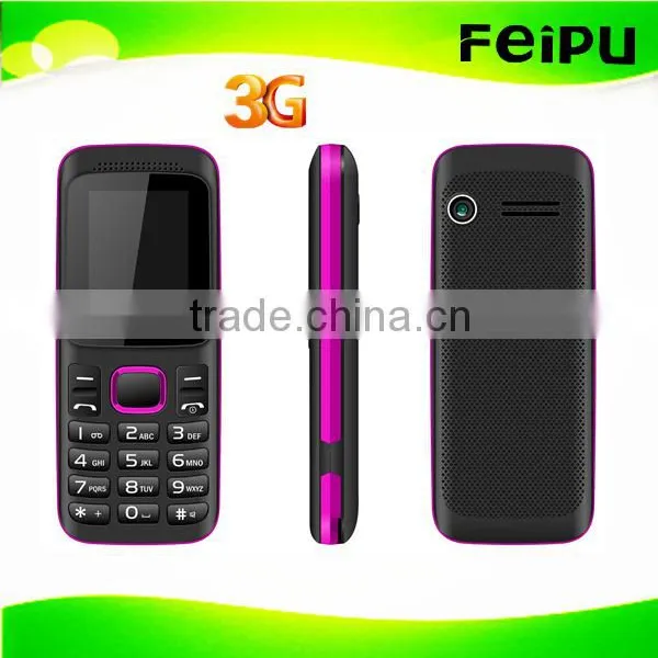 3G Telephone Cellular Feature Mobile Phone With Strong Flashlignt