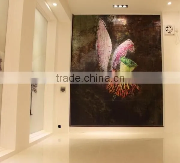 Decorative Laminated Glass Tempered Glass Wall Art Hanging photo-2