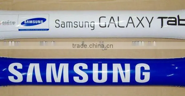 Inflatable Cheering Stick Balloon Noise Maker Bang Stick in Full Color Printing