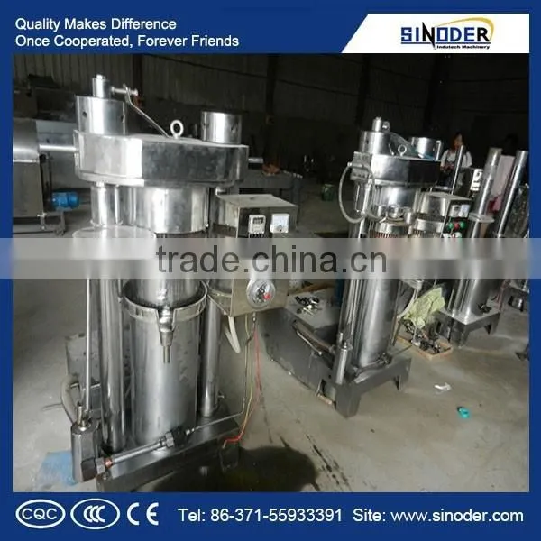 Stainless Steel Hydraulic Sesame Oil Press Machine/ Oil Expeller /hydraulic Oil Press With High Effciency photo-2