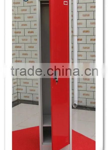 KFY-NW-01A Single Tier Red Military Metal Locker