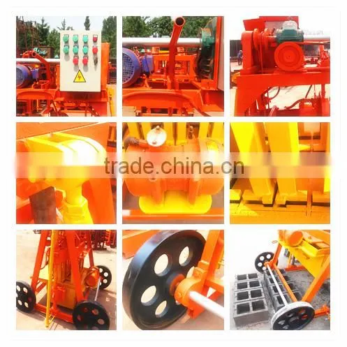 QMY4-45 Mobile Technical Concrete Hollow Block Making Machine for Sale in India photo-3