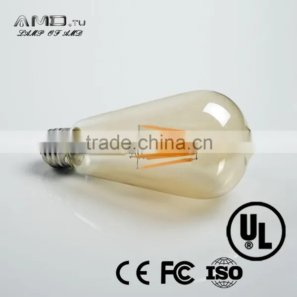 UL CE RoHS Approval Best Sell ST58 2200K 2700k 2w 3w 4w Vintage Led Light Bulb St58led Light photo-5