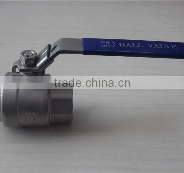 we Supply Stainless Steel Pipe Fittings 2 Inch Stainless Steel Ball Vavle With Bsp Thread End photo-2