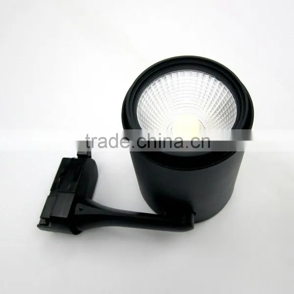 TIWIN Top Quality High CRI High Power Black Commercial 52W COB Gallery LED Track Lighting 50w for Stores, Shopping Mall photo-5
